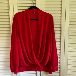 Vince Camuto Red Blouse
